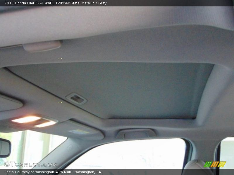 Polished Metal Metallic / Gray 2013 Honda Pilot EX-L 4WD