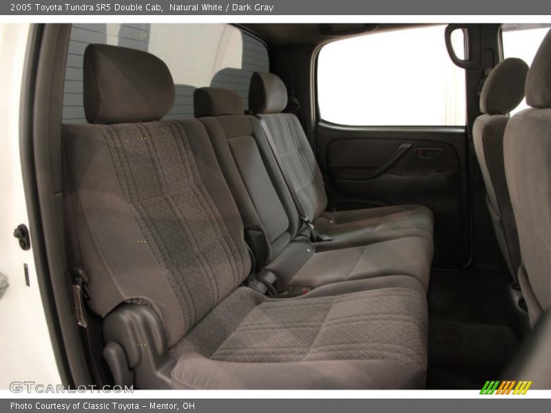 Natural White / Dark Gray 2005 Toyota Tundra SR5 Double Cab