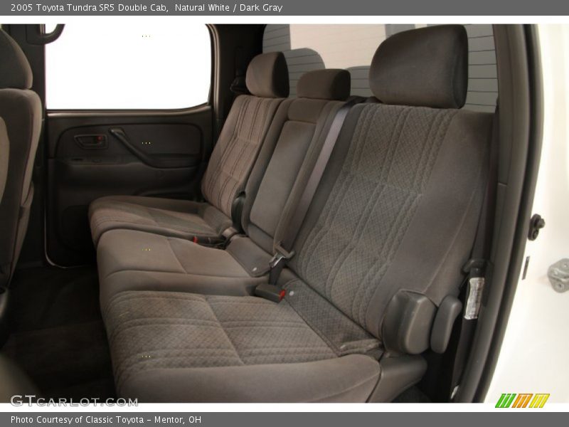 Natural White / Dark Gray 2005 Toyota Tundra SR5 Double Cab