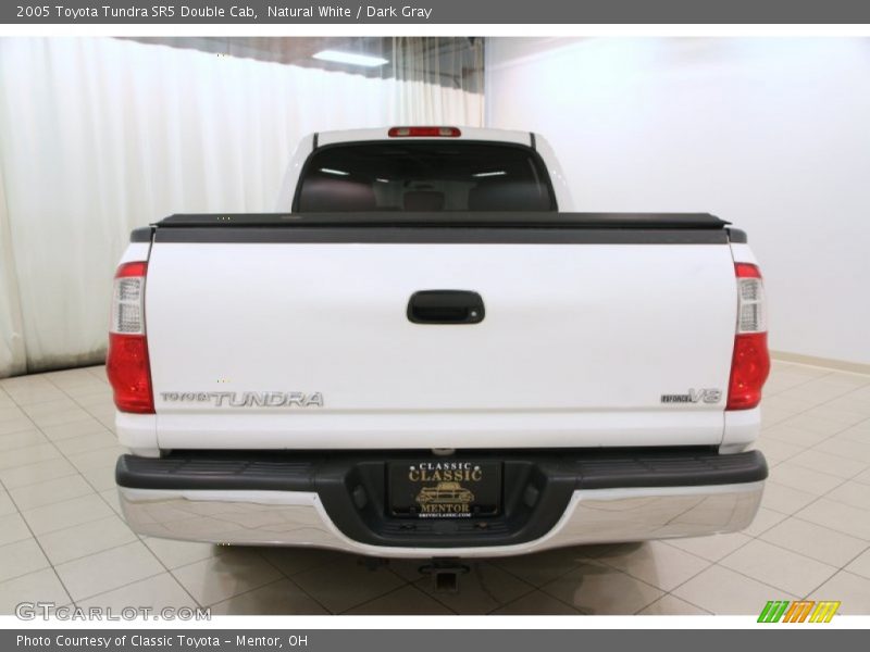 Natural White / Dark Gray 2005 Toyota Tundra SR5 Double Cab