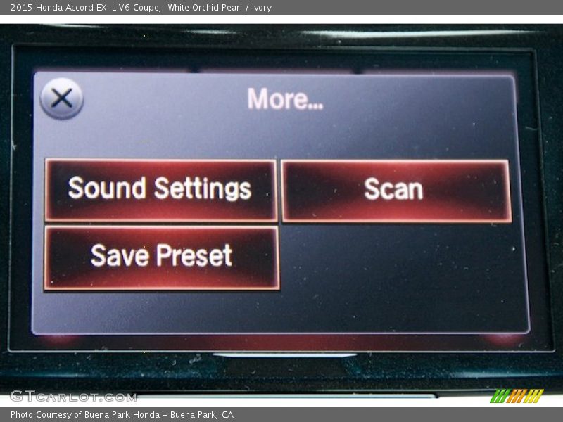 White Orchid Pearl / Ivory 2015 Honda Accord EX-L V6 Coupe