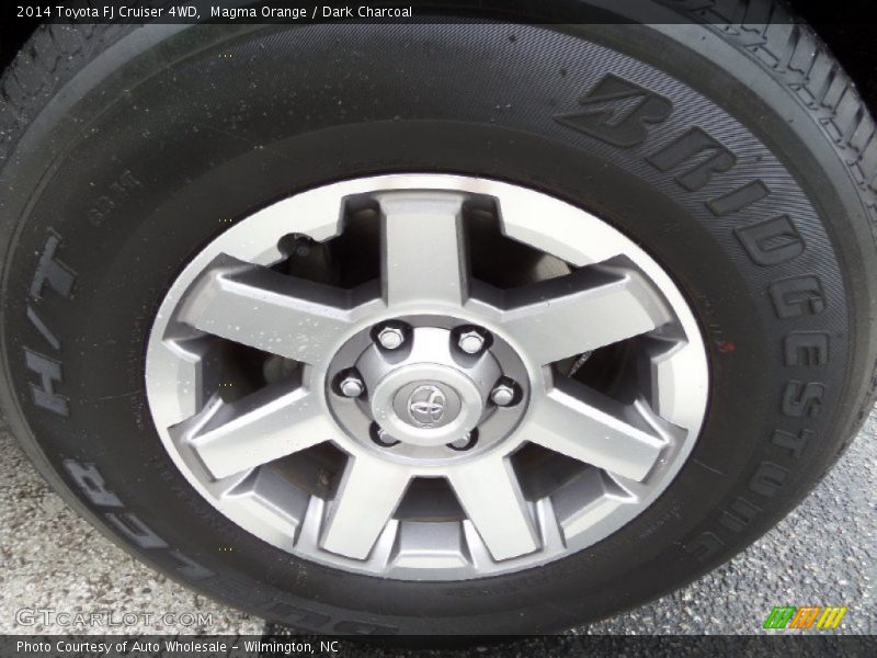 Magma Orange / Dark Charcoal 2014 Toyota FJ Cruiser 4WD