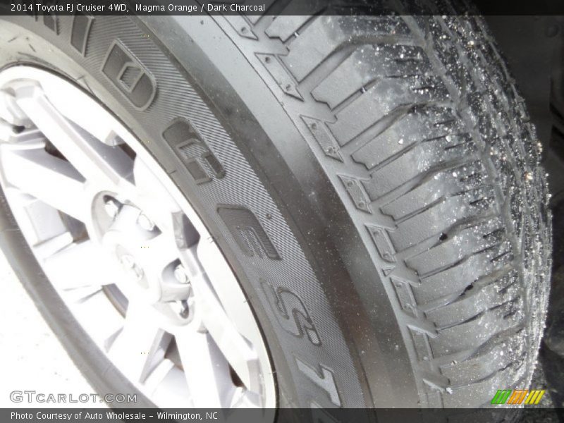 Magma Orange / Dark Charcoal 2014 Toyota FJ Cruiser 4WD