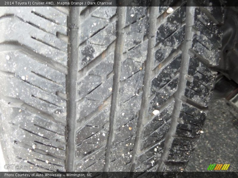 Magma Orange / Dark Charcoal 2014 Toyota FJ Cruiser 4WD