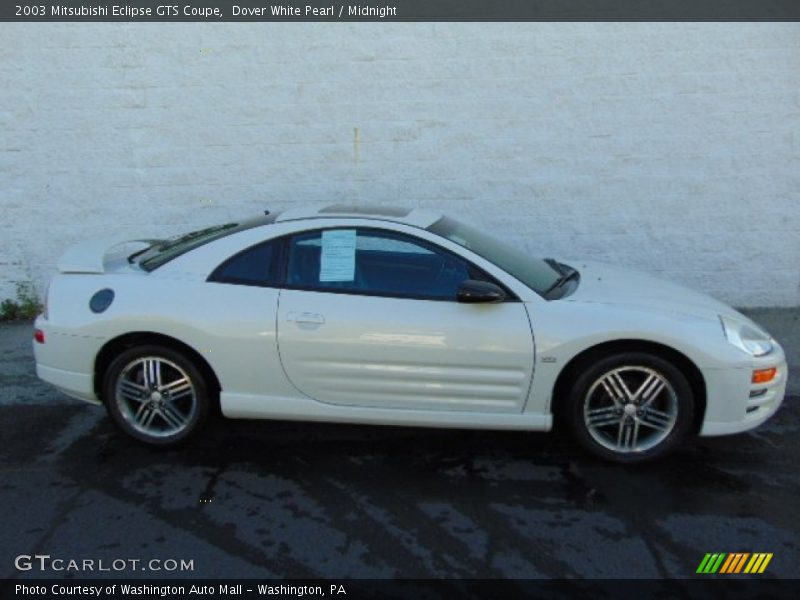 Dover White Pearl / Midnight 2003 Mitsubishi Eclipse GTS Coupe