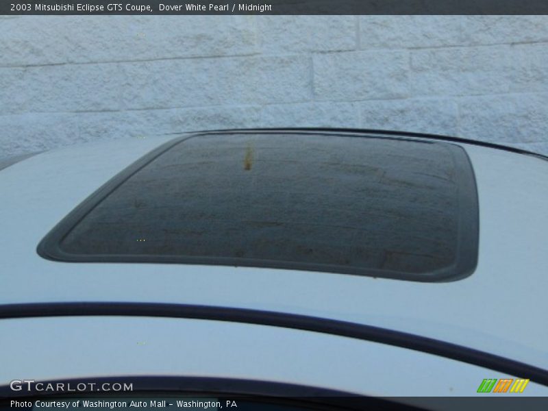 Dover White Pearl / Midnight 2003 Mitsubishi Eclipse GTS Coupe