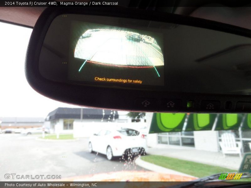 Magma Orange / Dark Charcoal 2014 Toyota FJ Cruiser 4WD