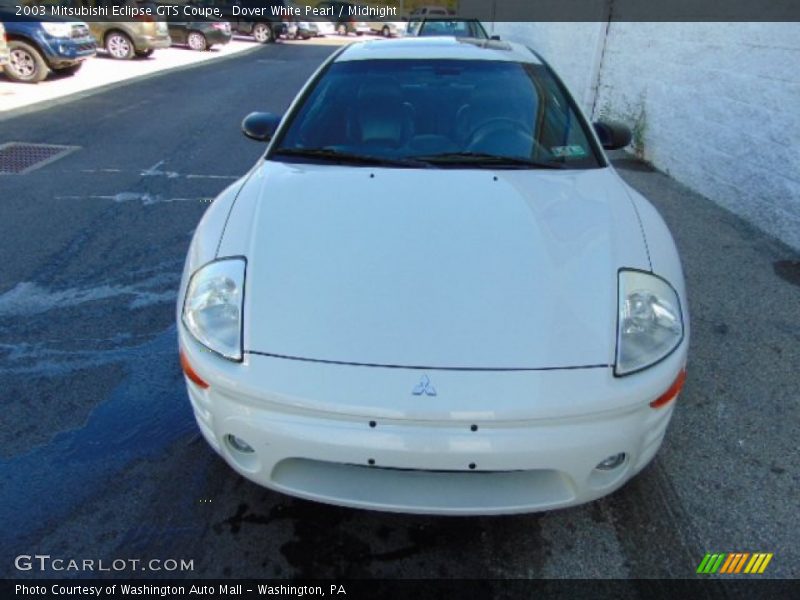Dover White Pearl / Midnight 2003 Mitsubishi Eclipse GTS Coupe