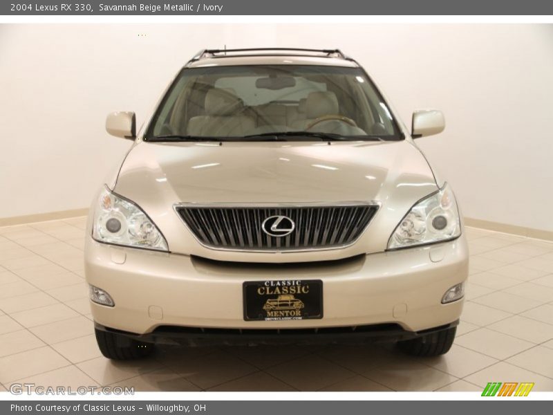 Savannah Beige Metallic / Ivory 2004 Lexus RX 330