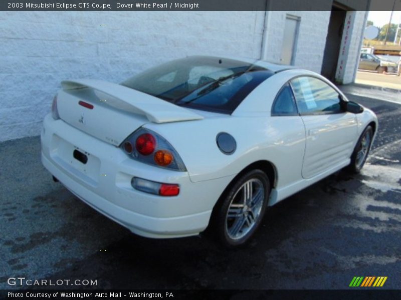 Dover White Pearl / Midnight 2003 Mitsubishi Eclipse GTS Coupe
