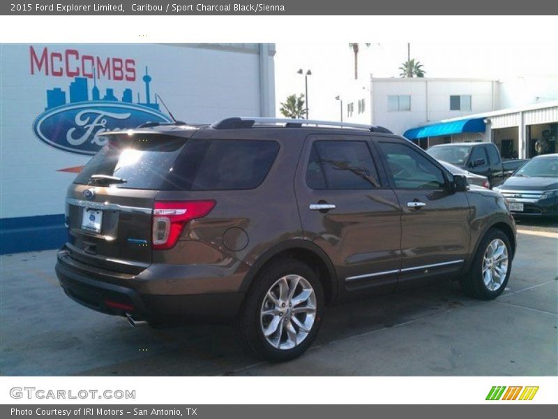 Caribou / Sport Charcoal Black/Sienna 2015 Ford Explorer Limited