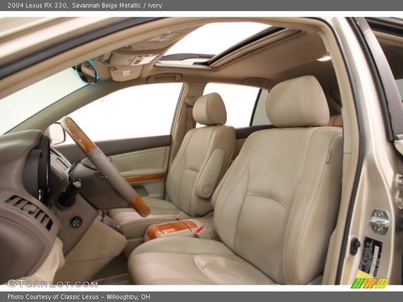 Savannah Beige Metallic / Ivory 2004 Lexus RX 330
