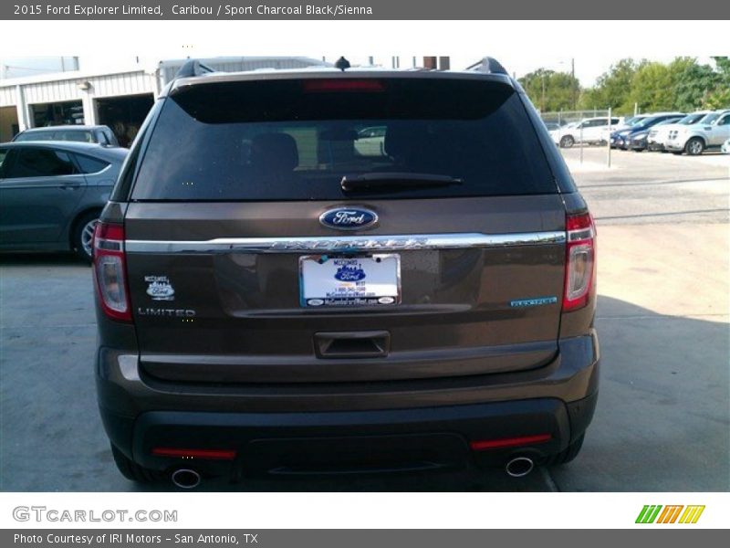 Caribou / Sport Charcoal Black/Sienna 2015 Ford Explorer Limited