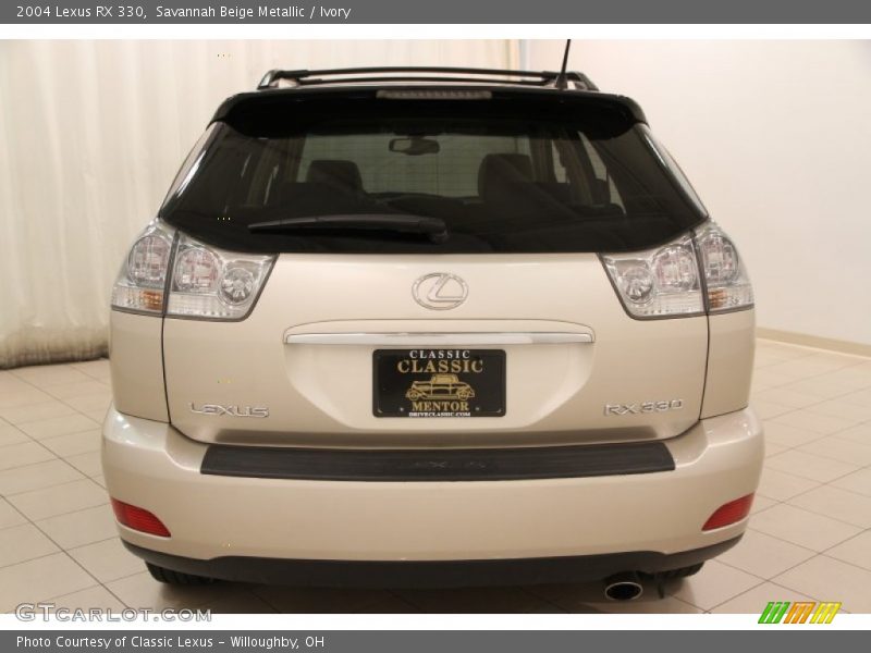 Savannah Beige Metallic / Ivory 2004 Lexus RX 330