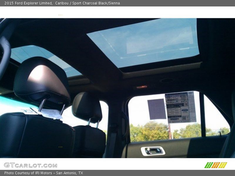 Caribou / Sport Charcoal Black/Sienna 2015 Ford Explorer Limited