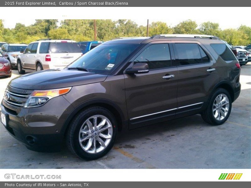 Caribou / Sport Charcoal Black/Sienna 2015 Ford Explorer Limited