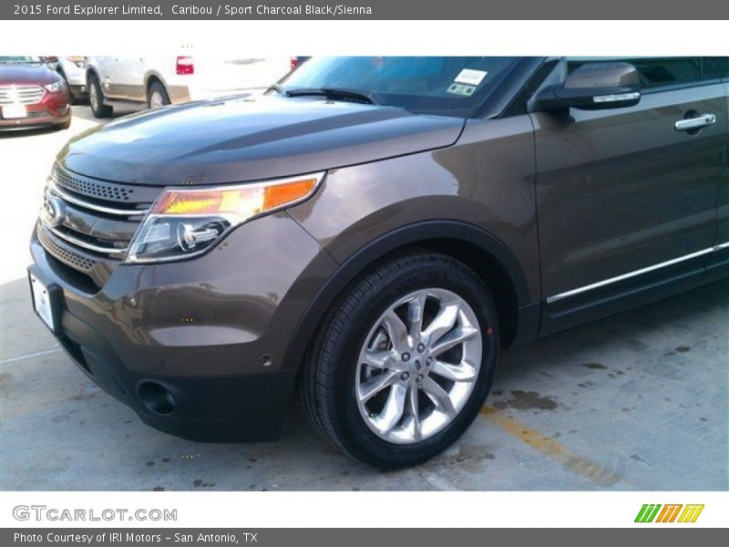 Caribou / Sport Charcoal Black/Sienna 2015 Ford Explorer Limited