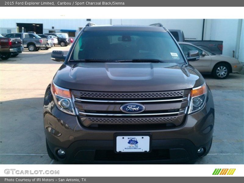 Caribou / Sport Charcoal Black/Sienna 2015 Ford Explorer Limited