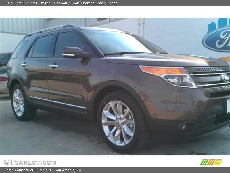 Caribou / Sport Charcoal Black/Sienna 2015 Ford Explorer Limited