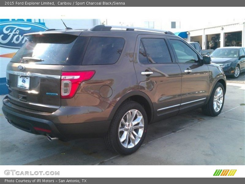 Caribou / Sport Charcoal Black/Sienna 2015 Ford Explorer Limited