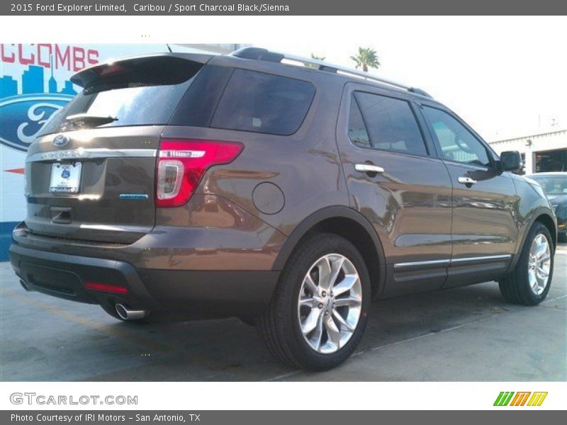 Caribou / Sport Charcoal Black/Sienna 2015 Ford Explorer Limited