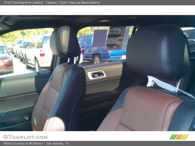 Caribou / Sport Charcoal Black/Sienna 2015 Ford Explorer Limited