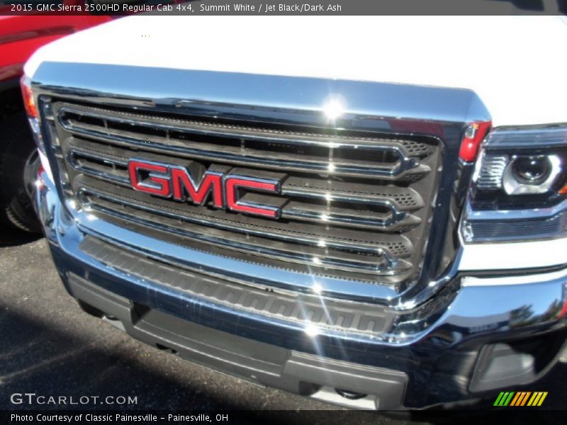 Summit White / Jet Black/Dark Ash 2015 GMC Sierra 2500HD Regular Cab 4x4