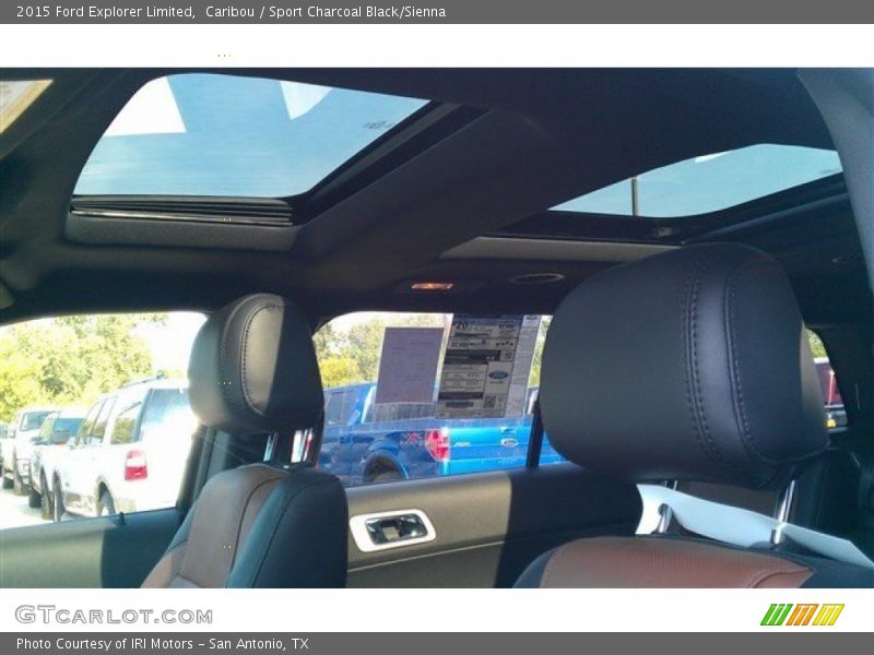 Caribou / Sport Charcoal Black/Sienna 2015 Ford Explorer Limited
