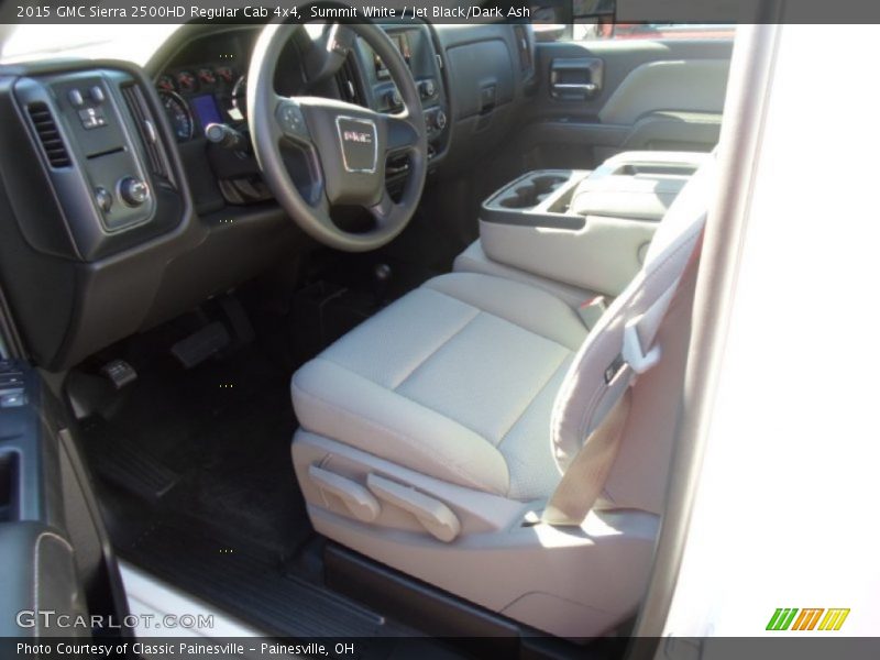 Summit White / Jet Black/Dark Ash 2015 GMC Sierra 2500HD Regular Cab 4x4