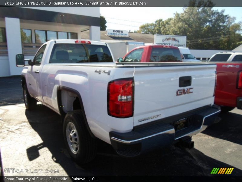Summit White / Jet Black/Dark Ash 2015 GMC Sierra 2500HD Regular Cab 4x4