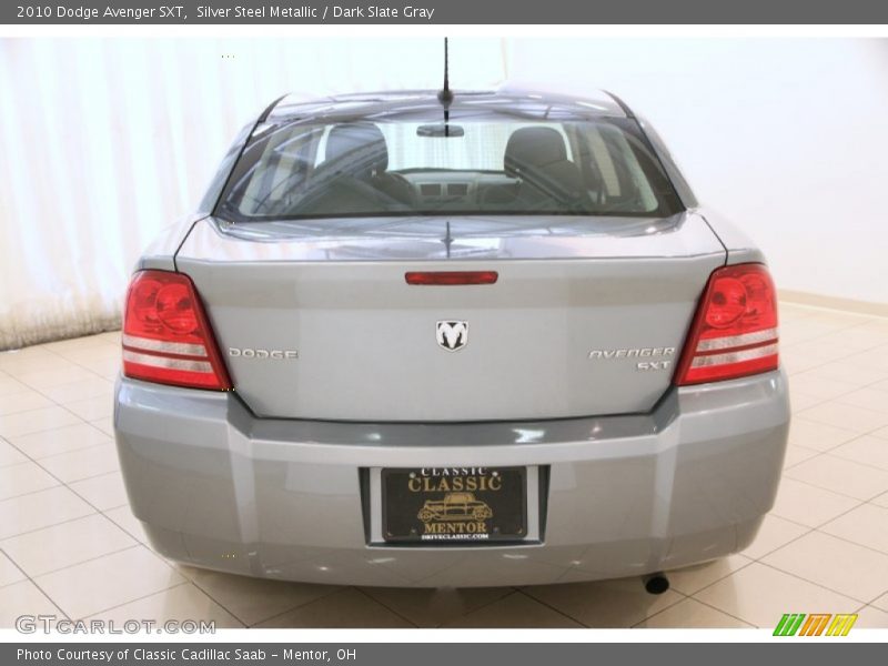 Silver Steel Metallic / Dark Slate Gray 2010 Dodge Avenger SXT