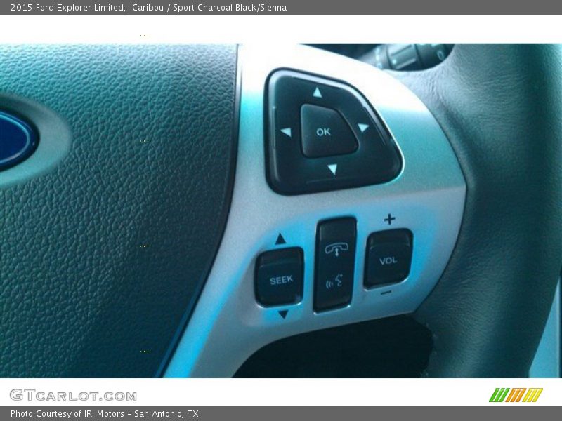 Caribou / Sport Charcoal Black/Sienna 2015 Ford Explorer Limited