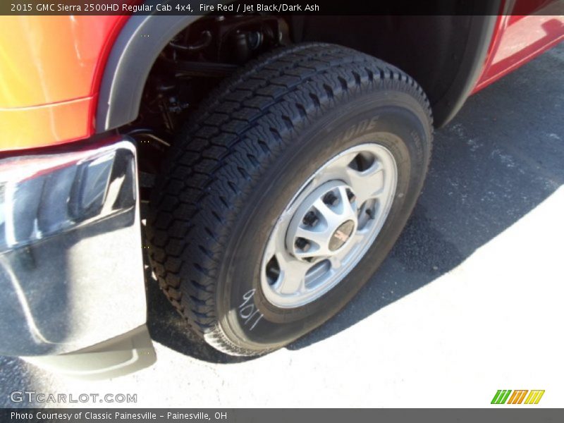 Fire Red / Jet Black/Dark Ash 2015 GMC Sierra 2500HD Regular Cab 4x4