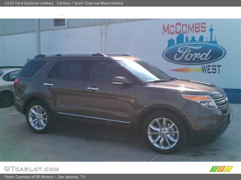 Caribou / Sport Charcoal Black/Sienna 2015 Ford Explorer Limited