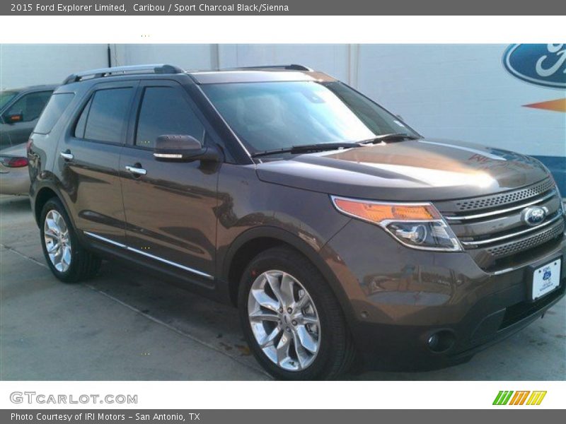 Caribou / Sport Charcoal Black/Sienna 2015 Ford Explorer Limited