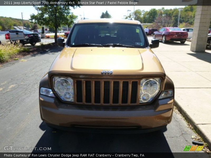 Bronze Star Pearl / Pastel Pebble Beige 2011 Jeep Liberty Sport 70th Anniversary 4x4