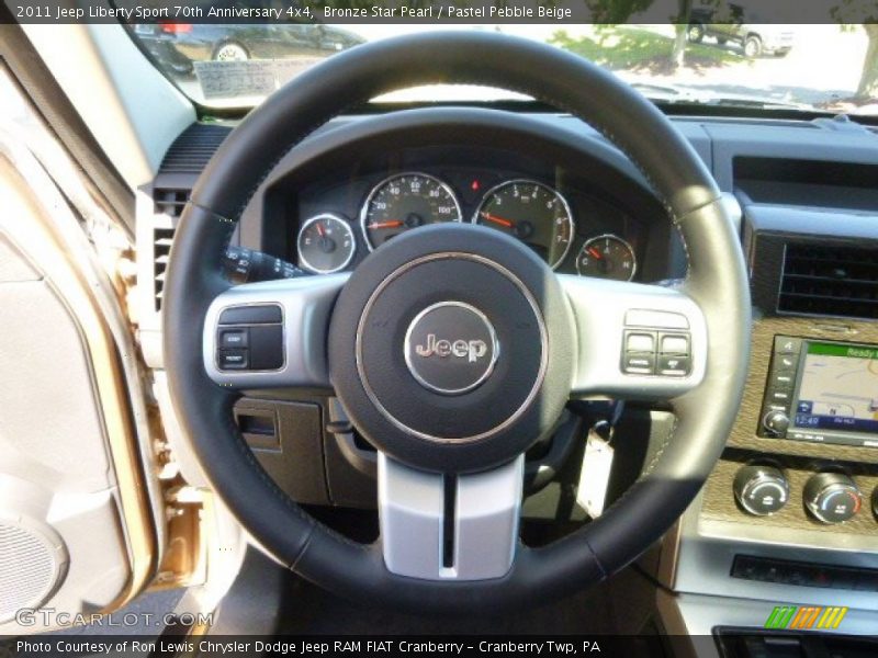 Bronze Star Pearl / Pastel Pebble Beige 2011 Jeep Liberty Sport 70th Anniversary 4x4