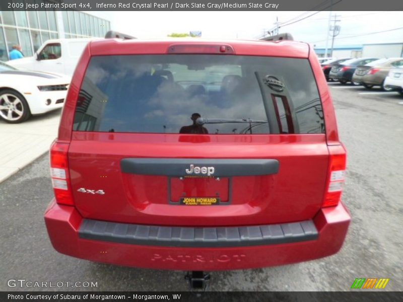 Inferno Red Crystal Pearl / Dark Slate Gray/Medium Slate Gray 2009 Jeep Patriot Sport 4x4