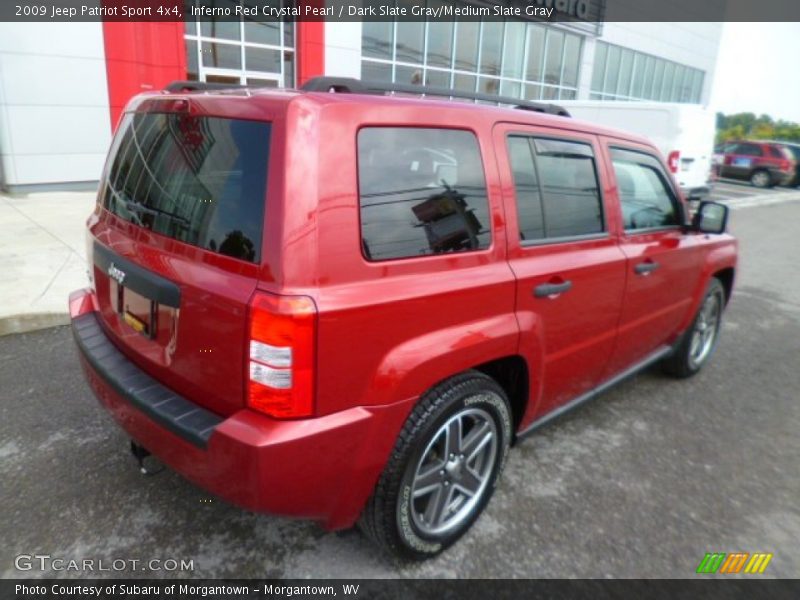 Inferno Red Crystal Pearl / Dark Slate Gray/Medium Slate Gray 2009 Jeep Patriot Sport 4x4