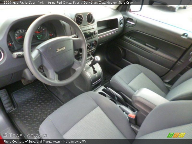 Inferno Red Crystal Pearl / Dark Slate Gray/Medium Slate Gray 2009 Jeep Patriot Sport 4x4