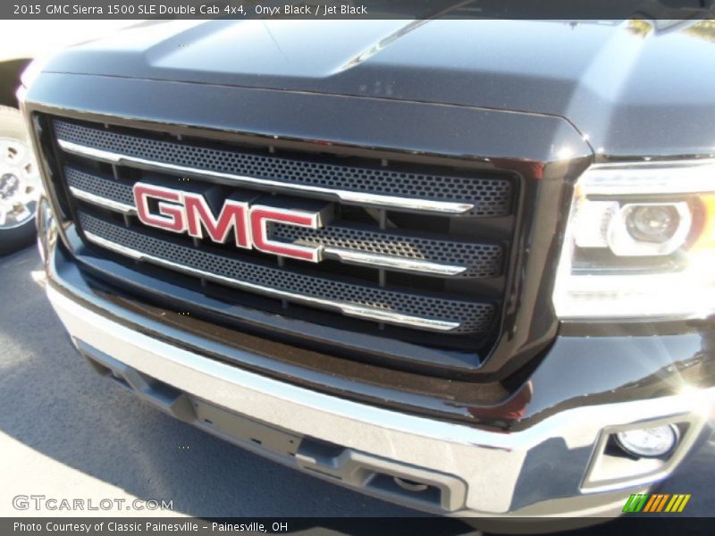 Onyx Black / Jet Black 2015 GMC Sierra 1500 SLE Double Cab 4x4