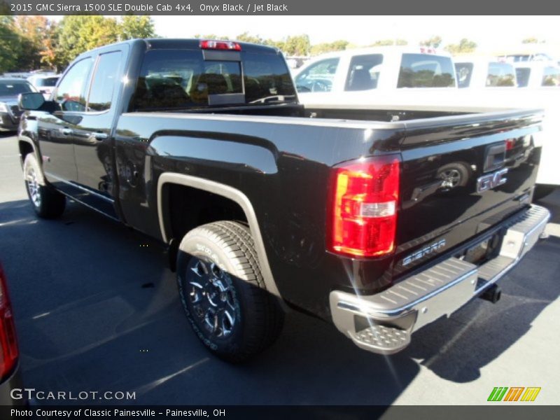 Onyx Black / Jet Black 2015 GMC Sierra 1500 SLE Double Cab 4x4
