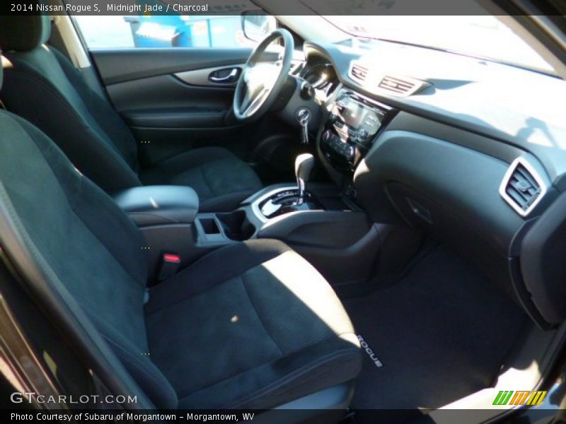 Midnight Jade / Charcoal 2014 Nissan Rogue S
