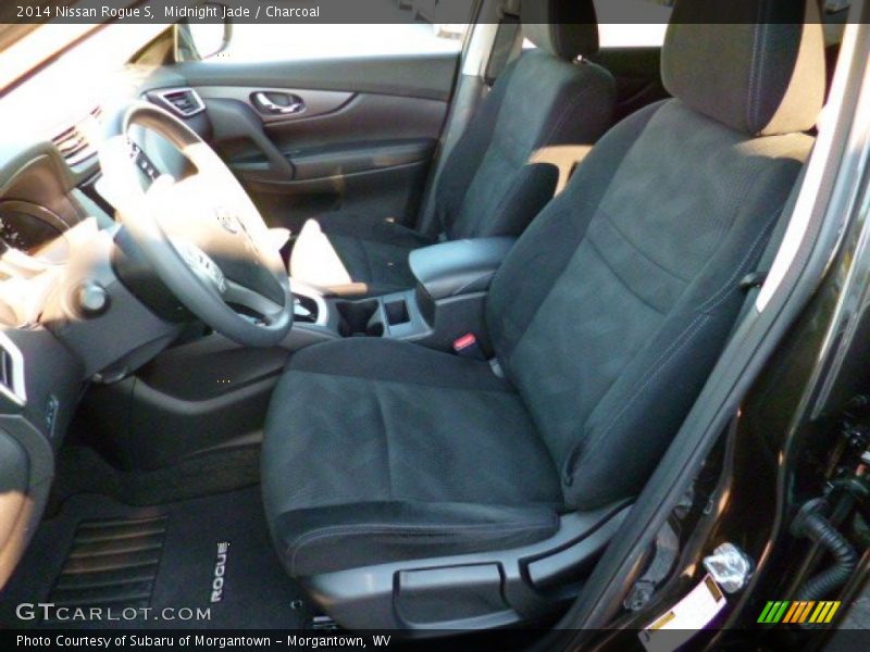 Midnight Jade / Charcoal 2014 Nissan Rogue S
