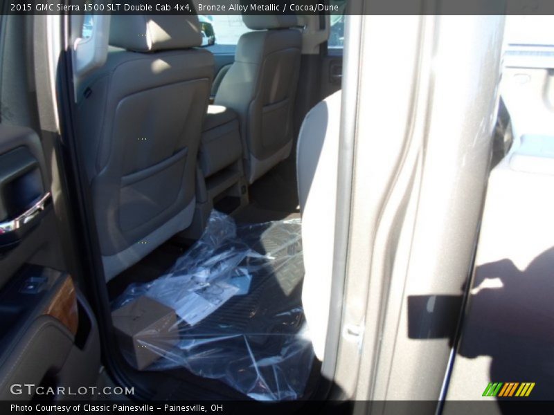 Bronze Alloy Metallic / Cocoa/Dune 2015 GMC Sierra 1500 SLT Double Cab 4x4