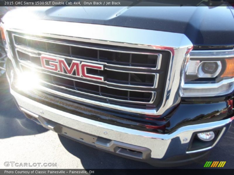 Onyx Black / Jet Black 2015 GMC Sierra 1500 SLT Double Cab 4x4