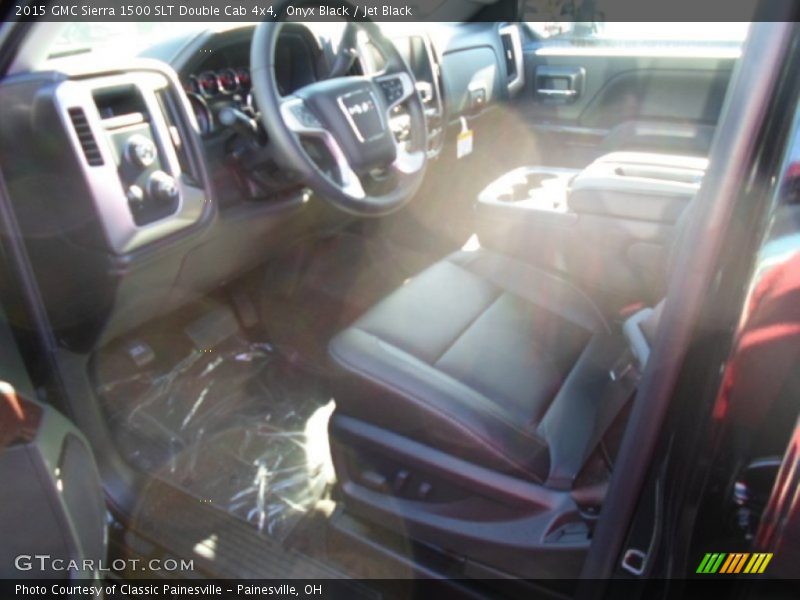 Onyx Black / Jet Black 2015 GMC Sierra 1500 SLT Double Cab 4x4