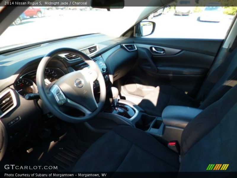 Midnight Jade / Charcoal 2014 Nissan Rogue S