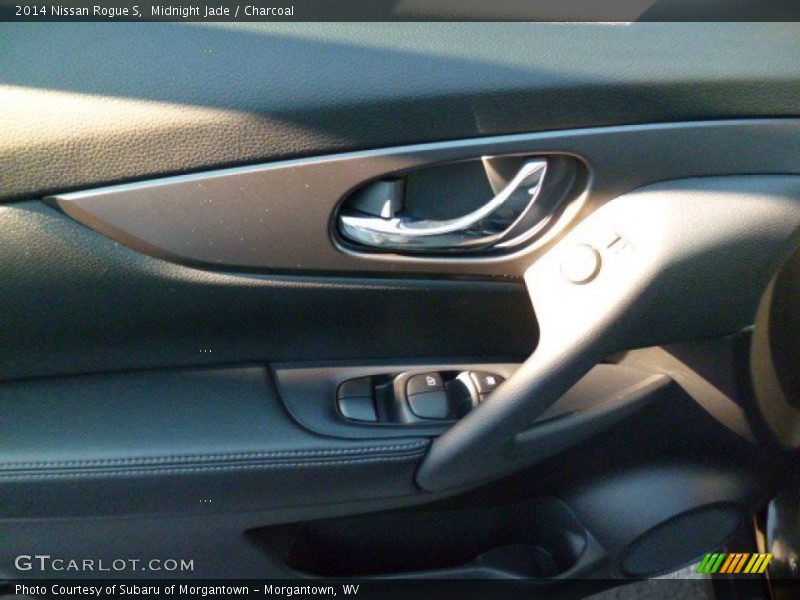 Midnight Jade / Charcoal 2014 Nissan Rogue S