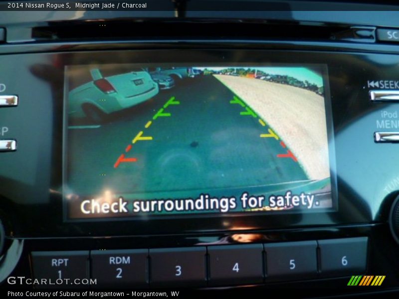Midnight Jade / Charcoal 2014 Nissan Rogue S